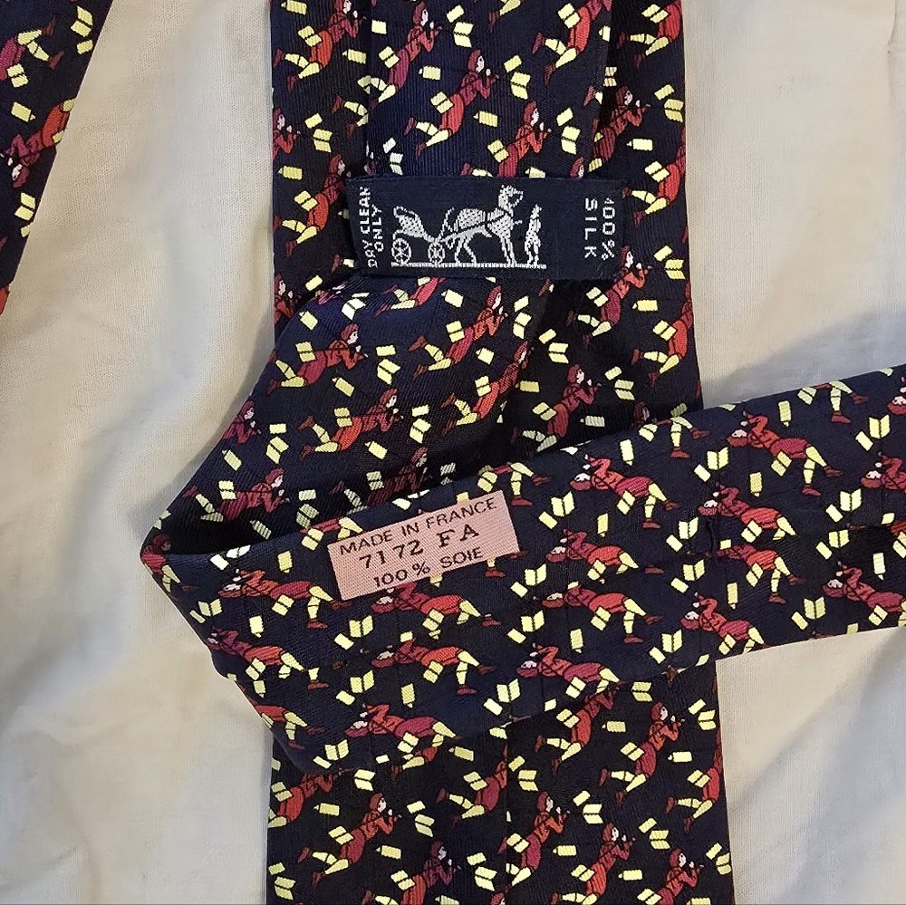 Hermes necktie vintage